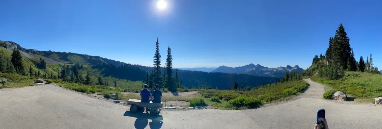 Seattle and Mount Rainier, August 24, 2022