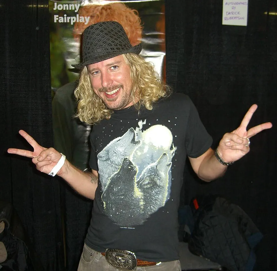 Jonny Fairplay (Jon Dalton) at an event years after his Survivor run.