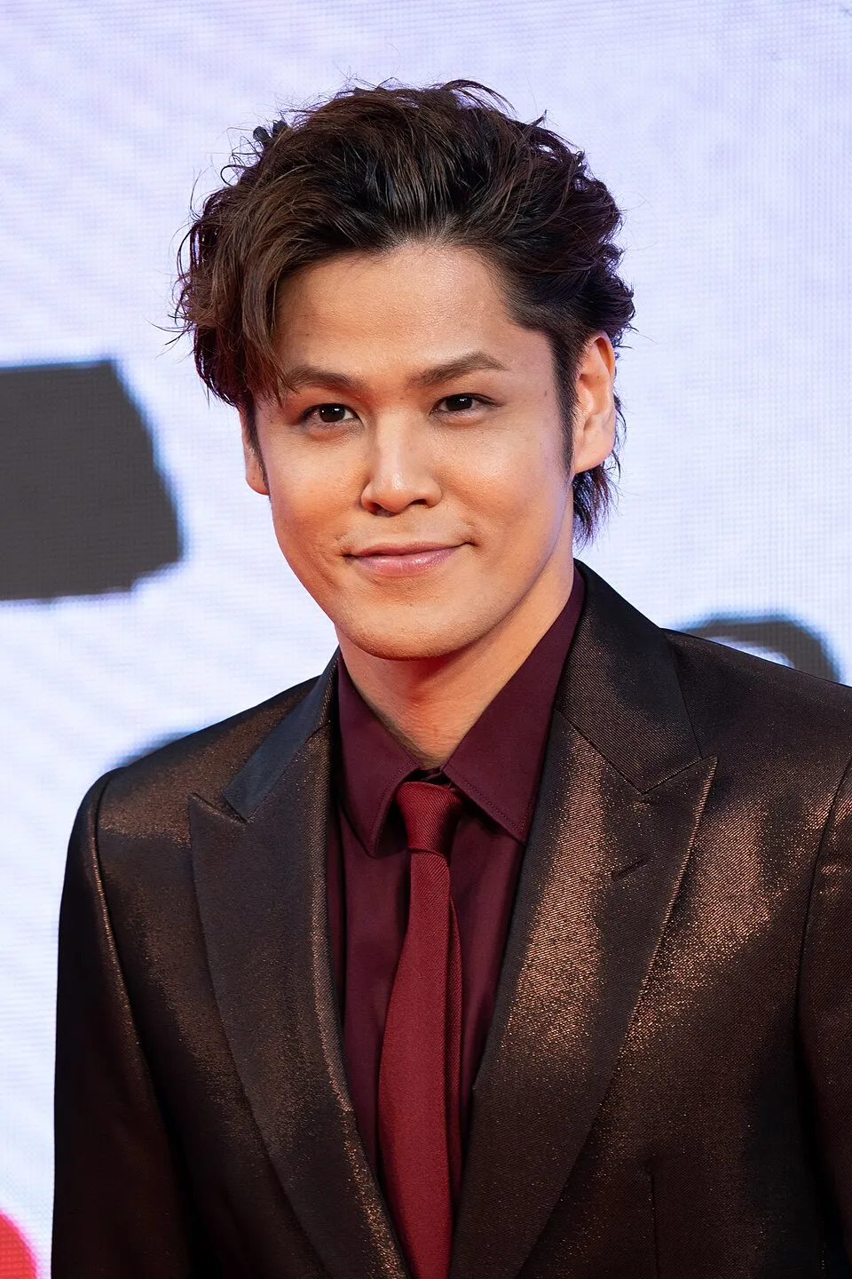 Mamoru Miyano, the Japanese voice of Light Yagami, at the Tokyo International Film Festival.