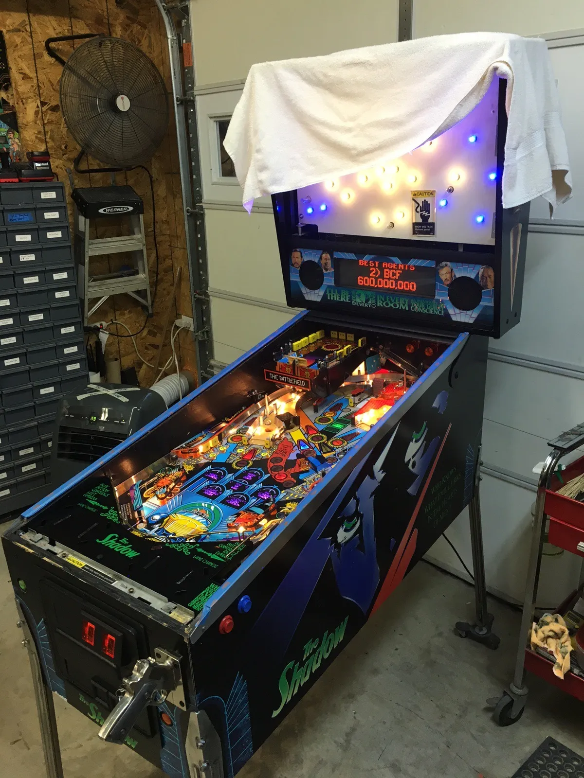 The Shadow, freshly restored in Troy's garage