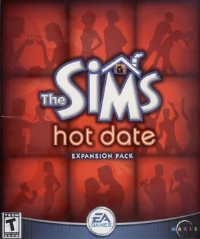 Box cover art for The Sims: Hot Date