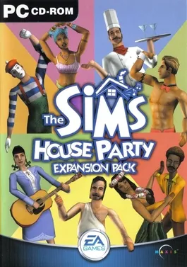 Box cover art for The Sims: House Party