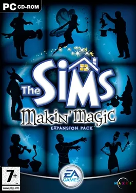 Box cover art for The Sims: Makin' Magic
