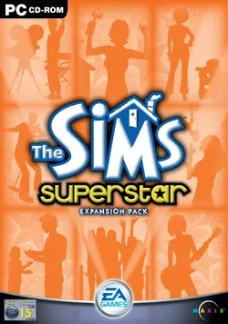 Box cover art for The Sims: Superstar