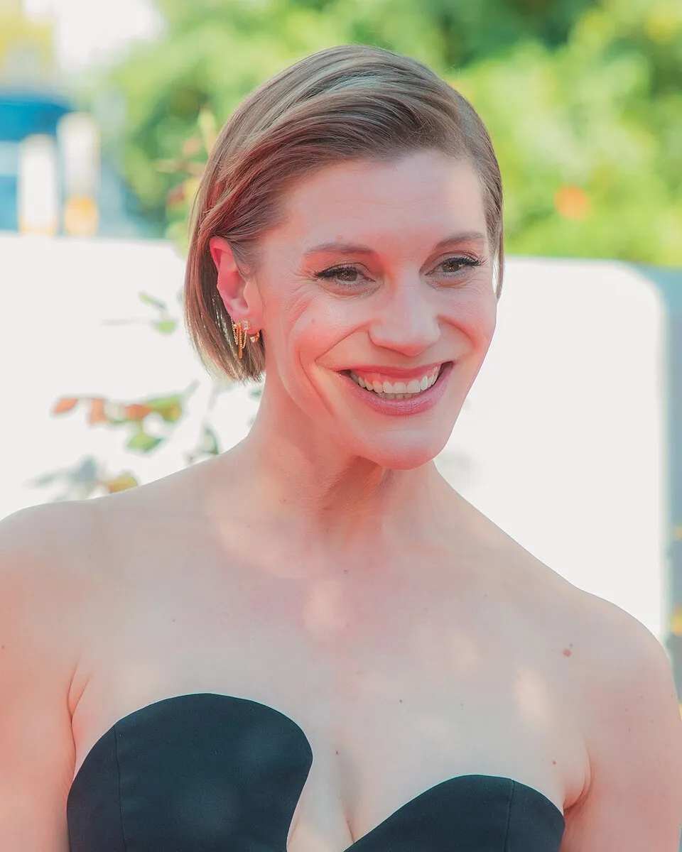 Katee Sackhoff, who played Kara "Starbuck" Thrace, at an awards show.