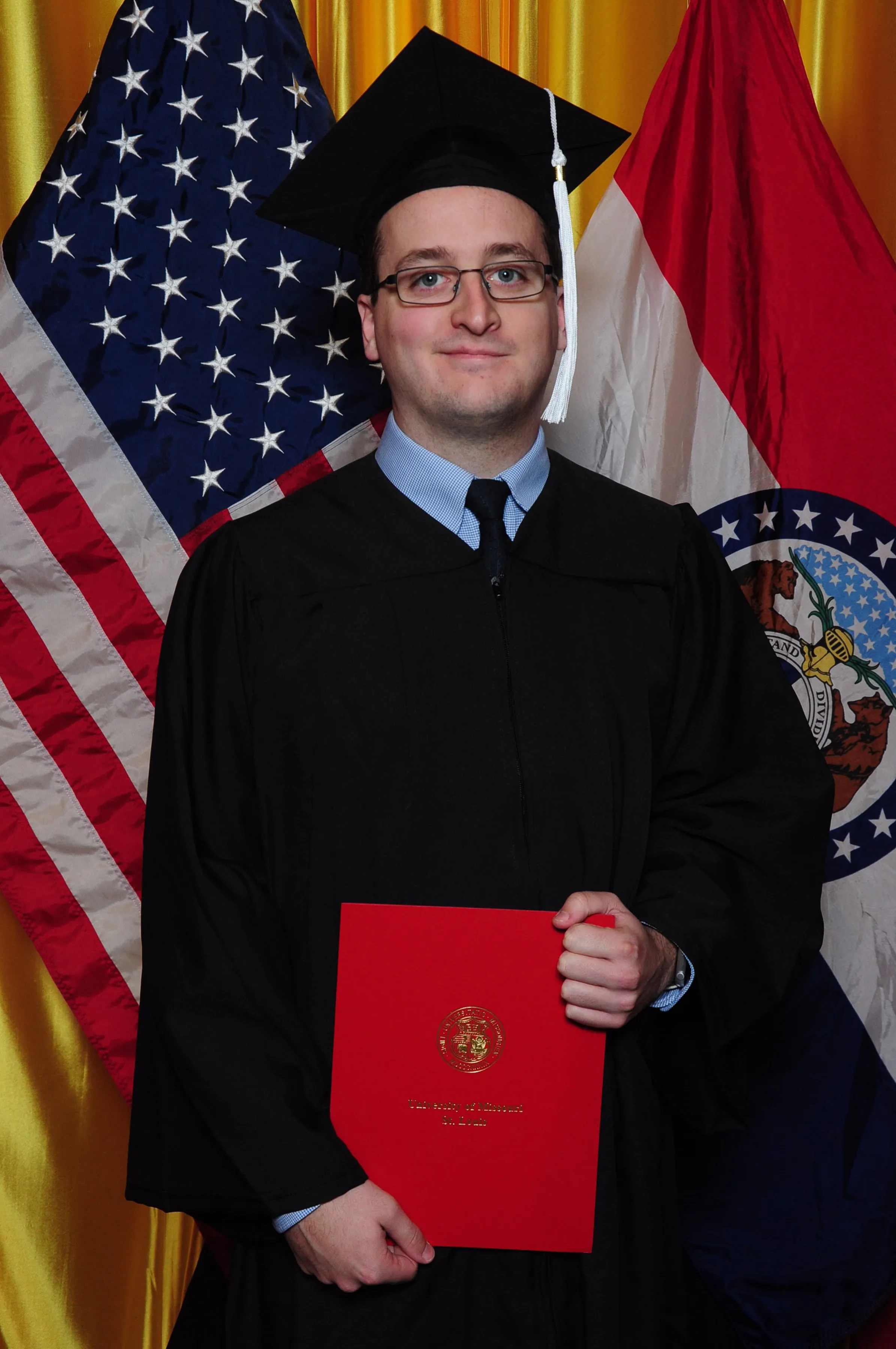 Graduation day at UMSL, finally